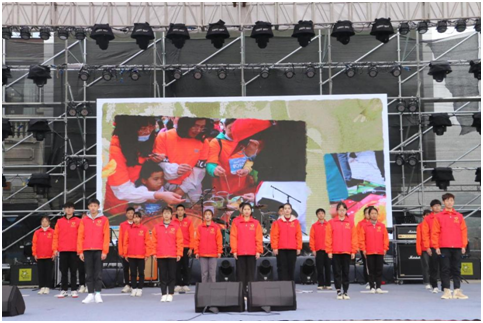 弘揚志愿精神，綻放青春色彩——我校團委榮獲“2019-2020年韶關市賽事賽會志愿服務優秀組織獎”并組織表演活動